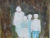 De verloren familie, 2014, 40x50, op papier